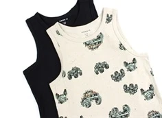 Name It peyote monster truck undertrøje (2-pak)